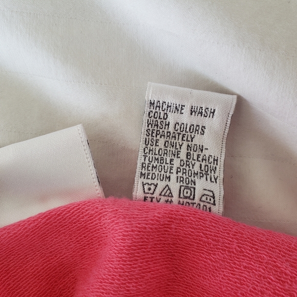 Real Comfort by Chadwick's Pink Collard Top - Picture 3 of 4